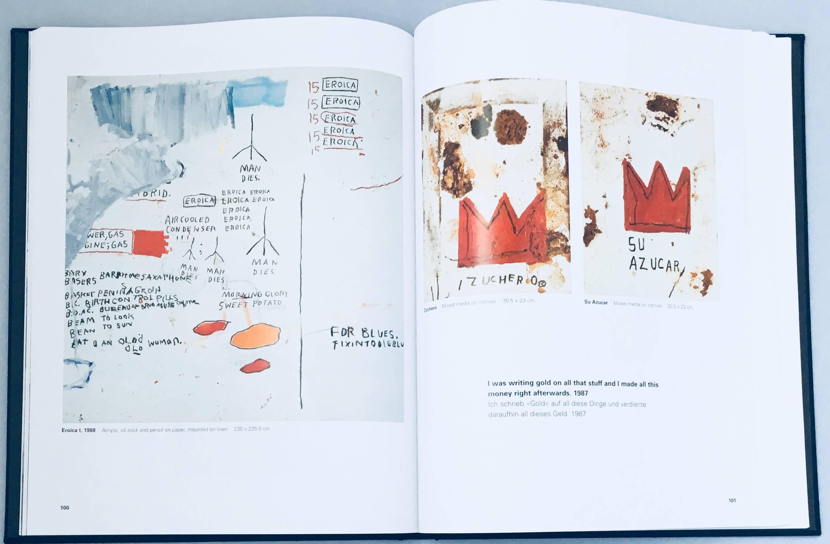 Jean Michel Basquiat, The Mugrabi Collection 
Published in conjunction with the 1999 Basquiat KunstHaus Wien, Vienna exhibit: a major exhibition of 100 paintings and drawings from The Mugrabi Collection. Features commentary from Francesco Clenmente,