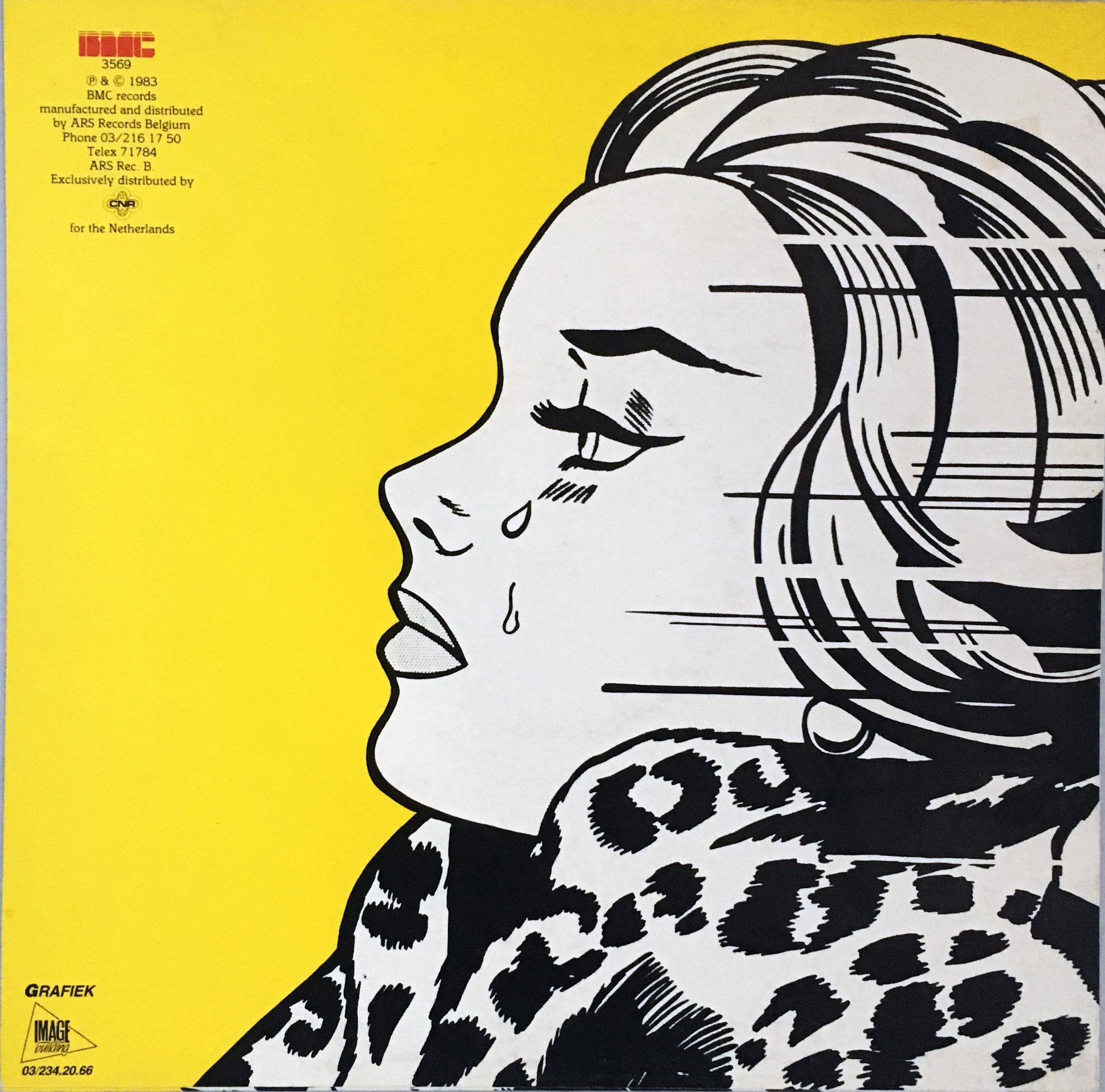 Rare original Roy Lichtenstein vinyl record art - Pop Art Art by (after) Roy Lichtenstein