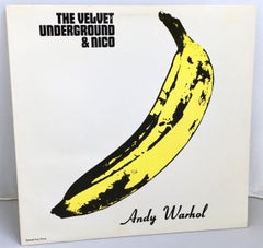 Warhol Banana Cover: Nico & The Velvet Underground Vinyl Record