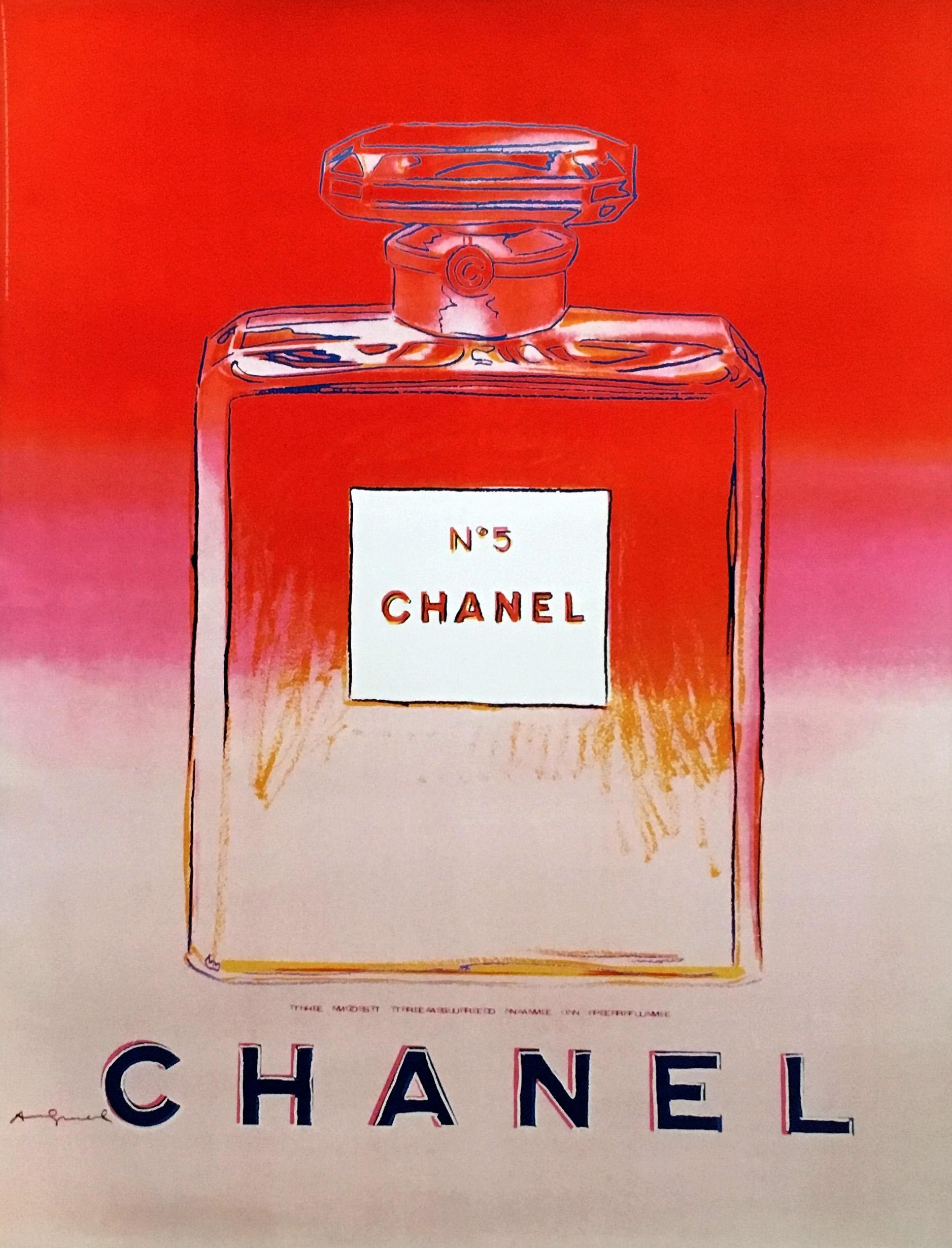 Chanel No. 5 Advertising Campaign Poster  - Art by (after) Andy Warhol