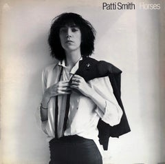 Record 1st Pressing de Patti Smith Horses (photo de Robert Mapplethorpe) 