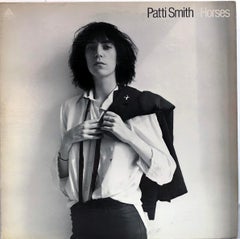 Patti Smith Horses Disco de vinilo 1ª Edición (foto de Robert Mapplethorpe)