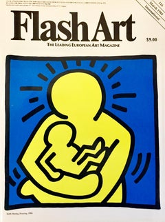 Rare original Keith Haring cover art 