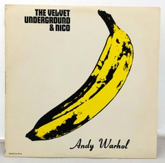Warhol Banana Cover: Nico & The Velvet Underground Vinyl Record