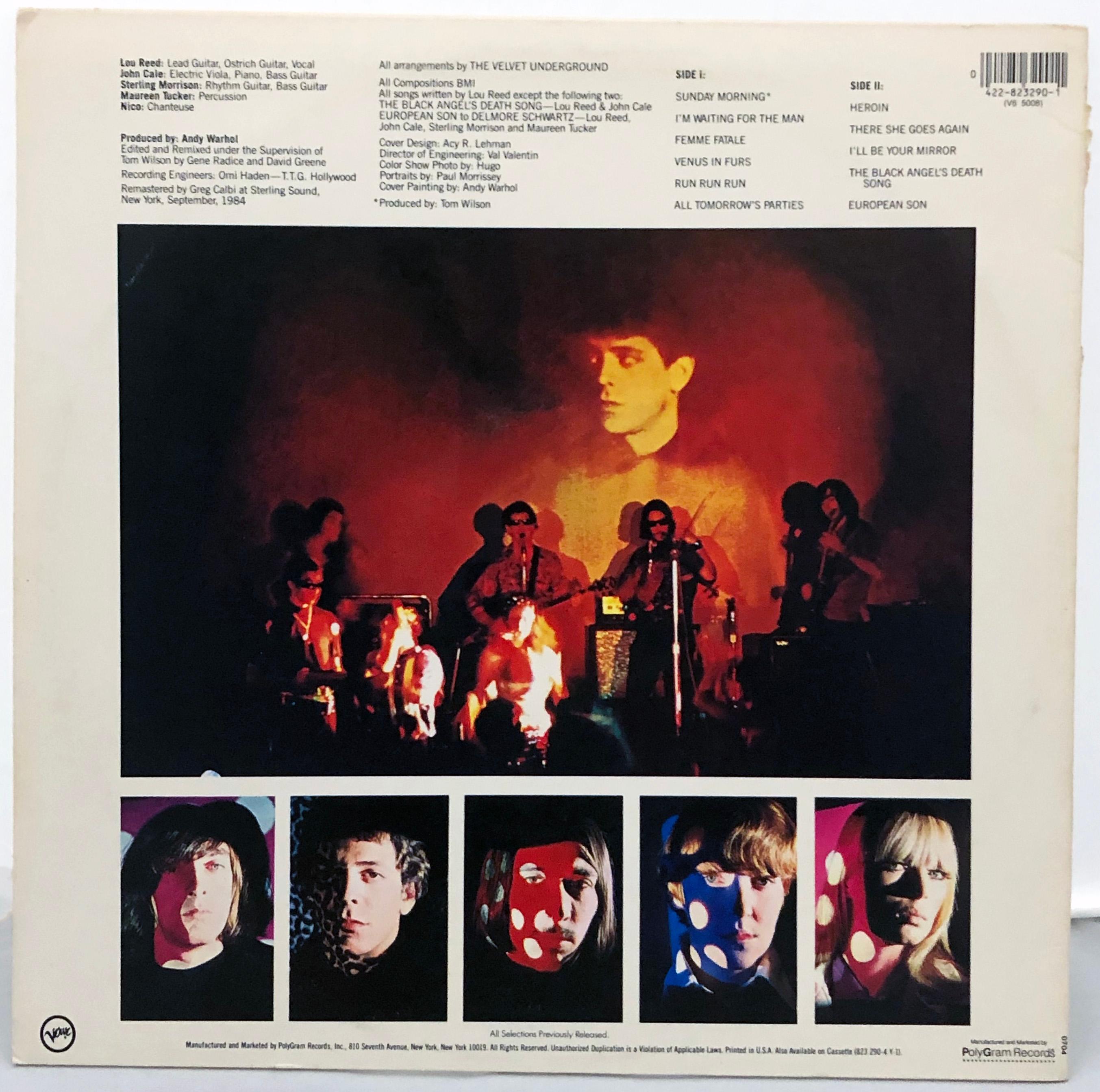 Andy Warhol Banana Cover Art
The Velvet Underground & Nico Vinyl Record circa early 1980's featuring original Record Cover Art by Andy Warhol

Medium: Off Set Lithograph on record sleeve
Dimensions: 12 x 12 inches (30.48 x 30.48 cm)
Some minor shelf