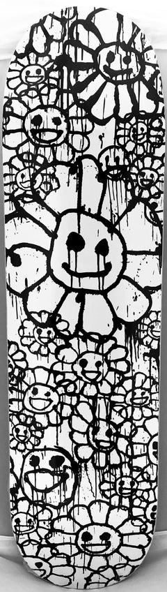 Takashi Murakami & Madsaki Skateboard Deck (Murakami Madsaki Flowers)
