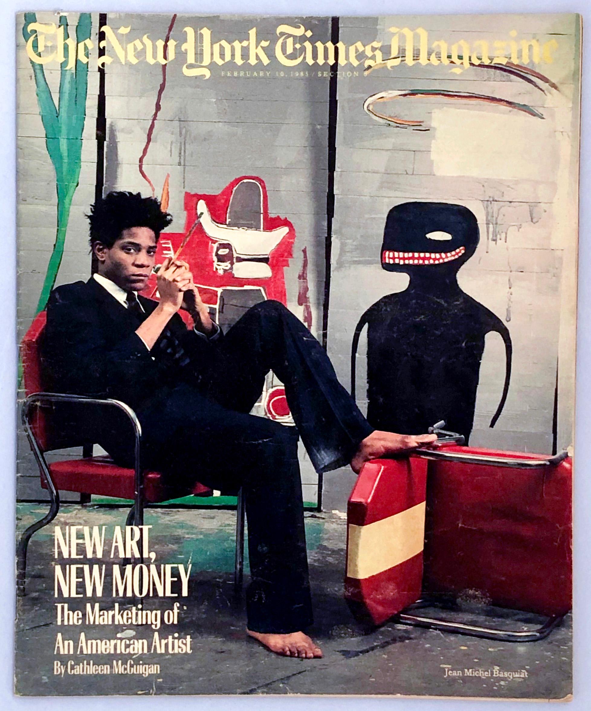 new york times magazine basquiat 1985