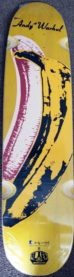Andy Warhol Banana Skateboard Deck (Warhol velvet underground)