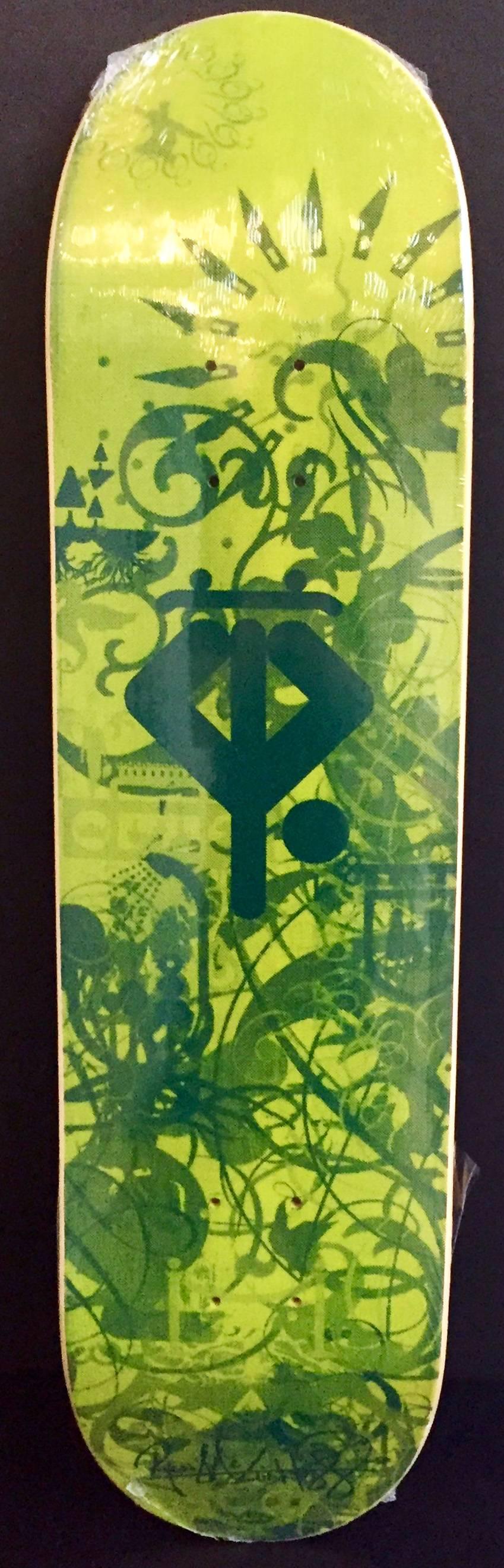 Signed Ryan McGinness Skateboard Deck 2