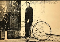 Signed Robert Rauschenberg exhibition catalog (Gagosian 1986)