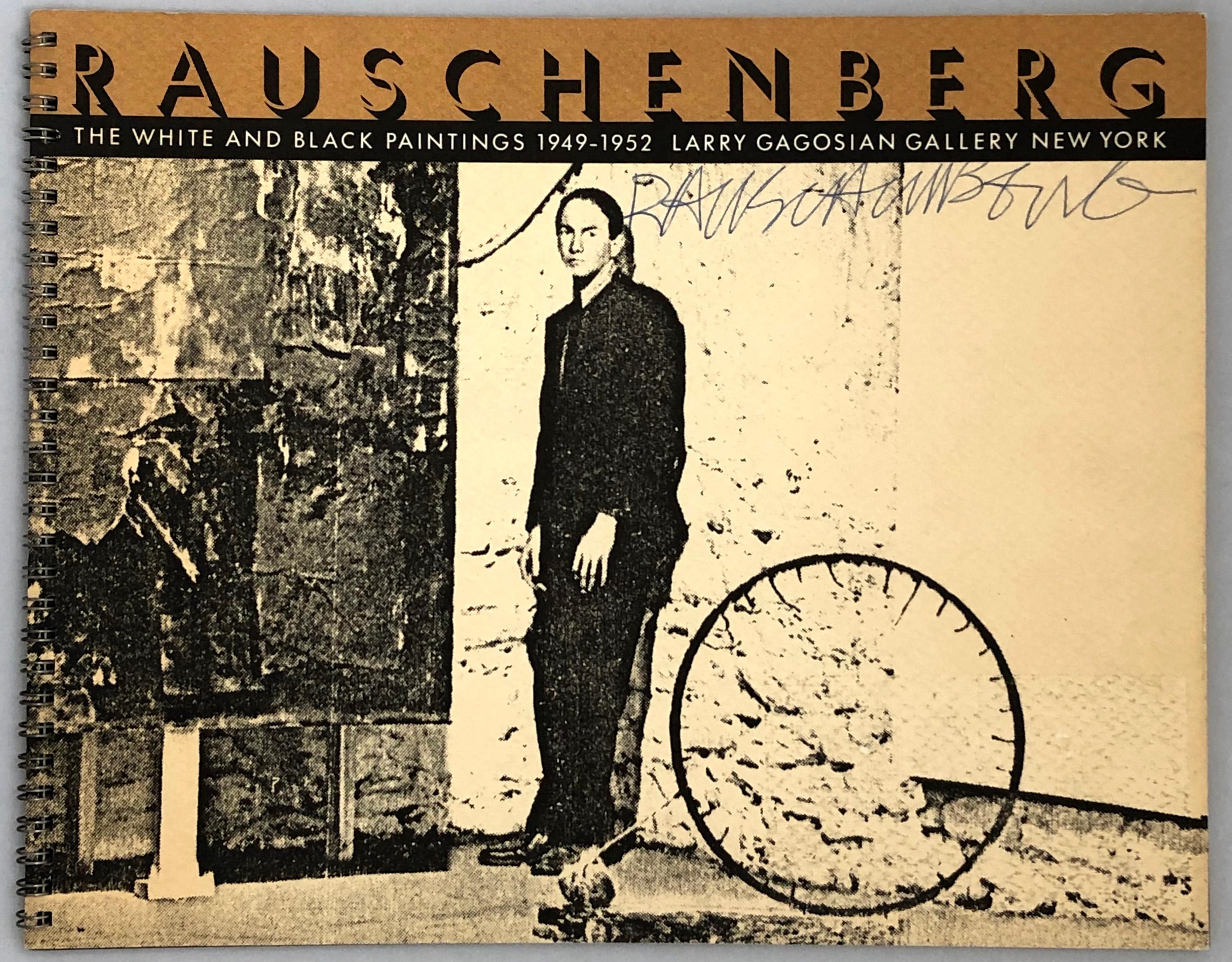 Signed Robert Rauschenberg exhibition catalog (Gagosian 1986) 7