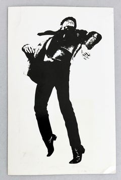 Robert Longo: „Men In The Cities“:: Ankündigung 1981