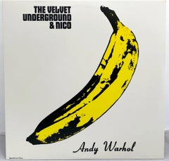 Warhol Banana Cover: Nico & The Velvet Underground Vinyl Record