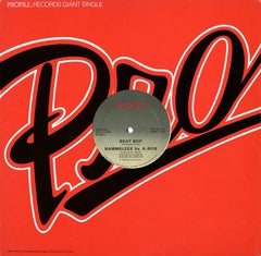 Record en vinyle Basquiat 1983 Beat Bop  