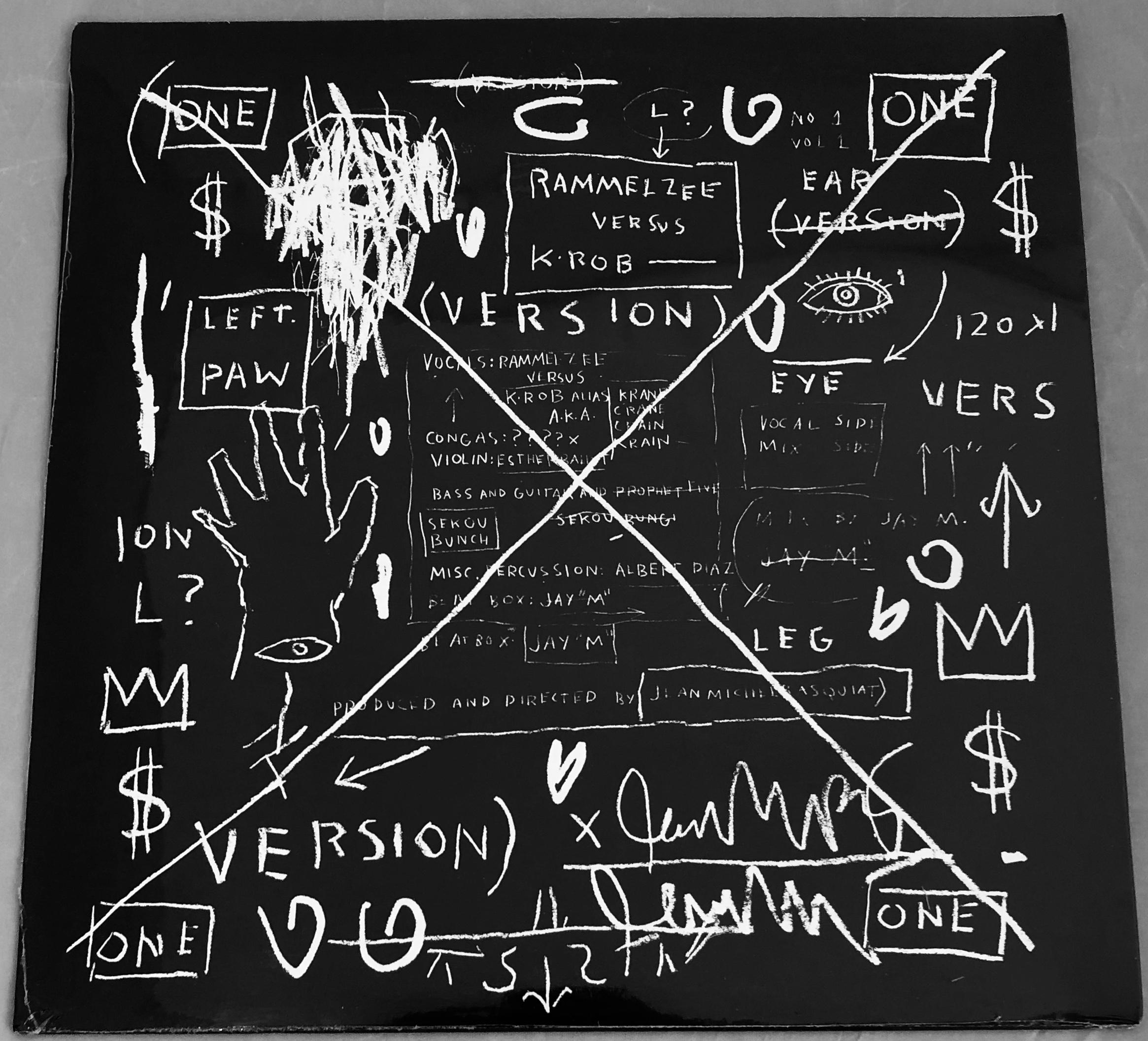 Basquiat Beat Bop Album Art  1