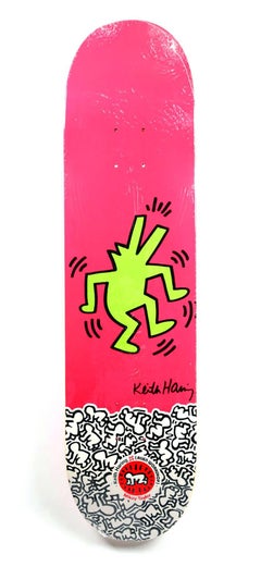 Keith Haring Crocodile Skateboard Deck 