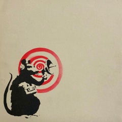 Banksy Radar Rat Record Art