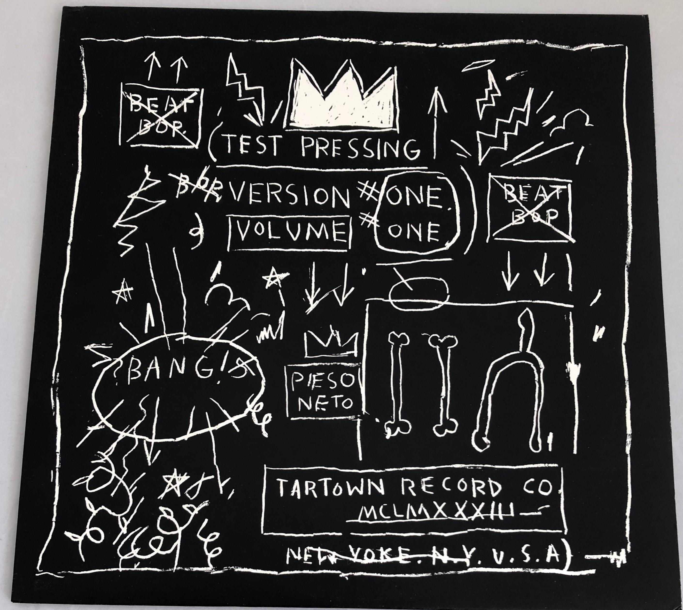 Basquiat Beat Bop Record Art 1