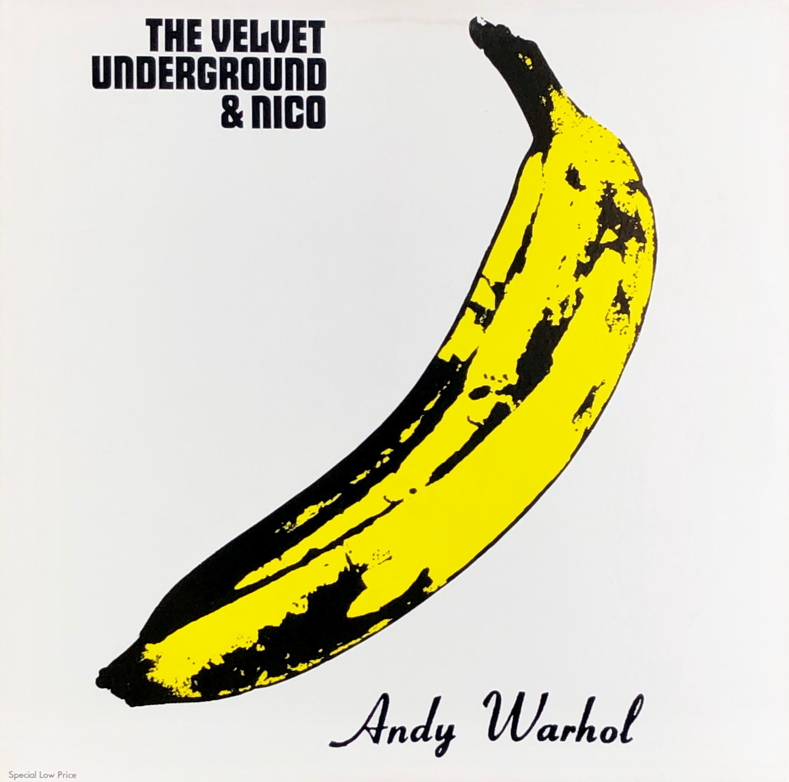 Warhol Banana Cover: Nico & The Velvet Underground Vinyl Record - Art by Andy Warhol