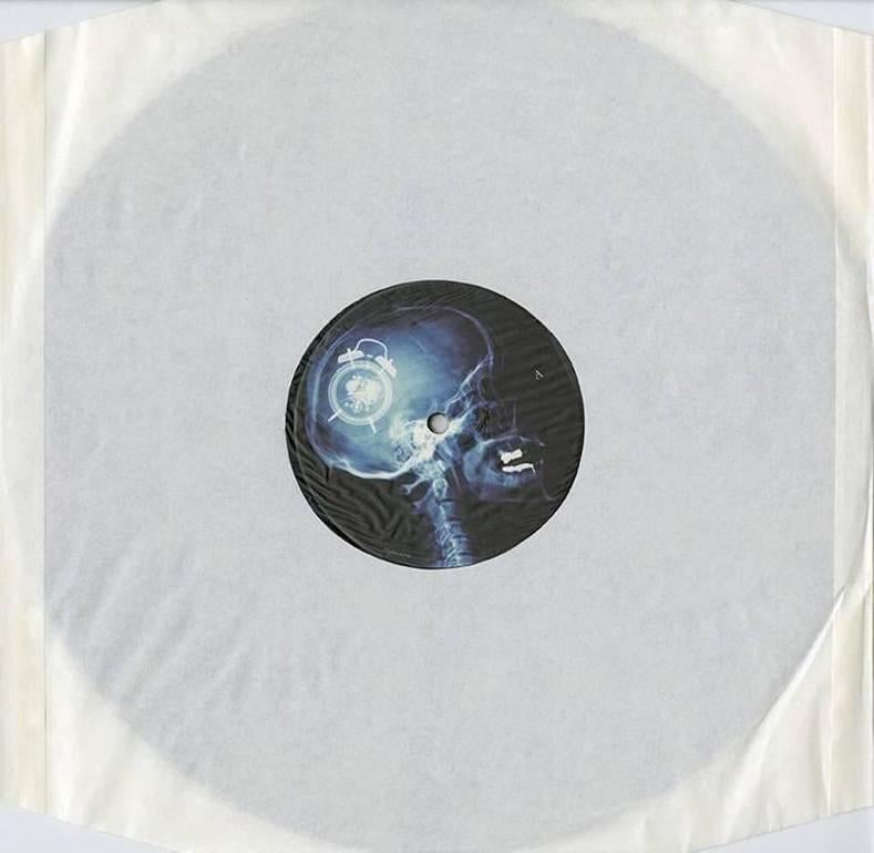 Rare original Damien Hirst vinyl record art (Damien Hirst skull art) 2