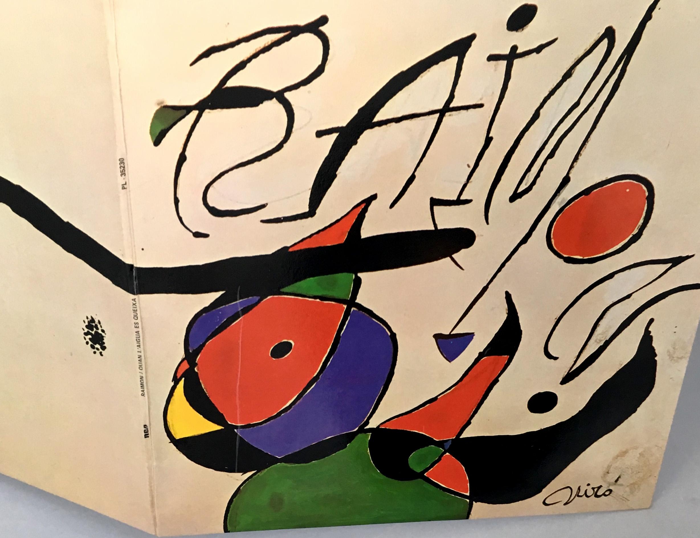 Joan Miró Vinyl Record Art 2