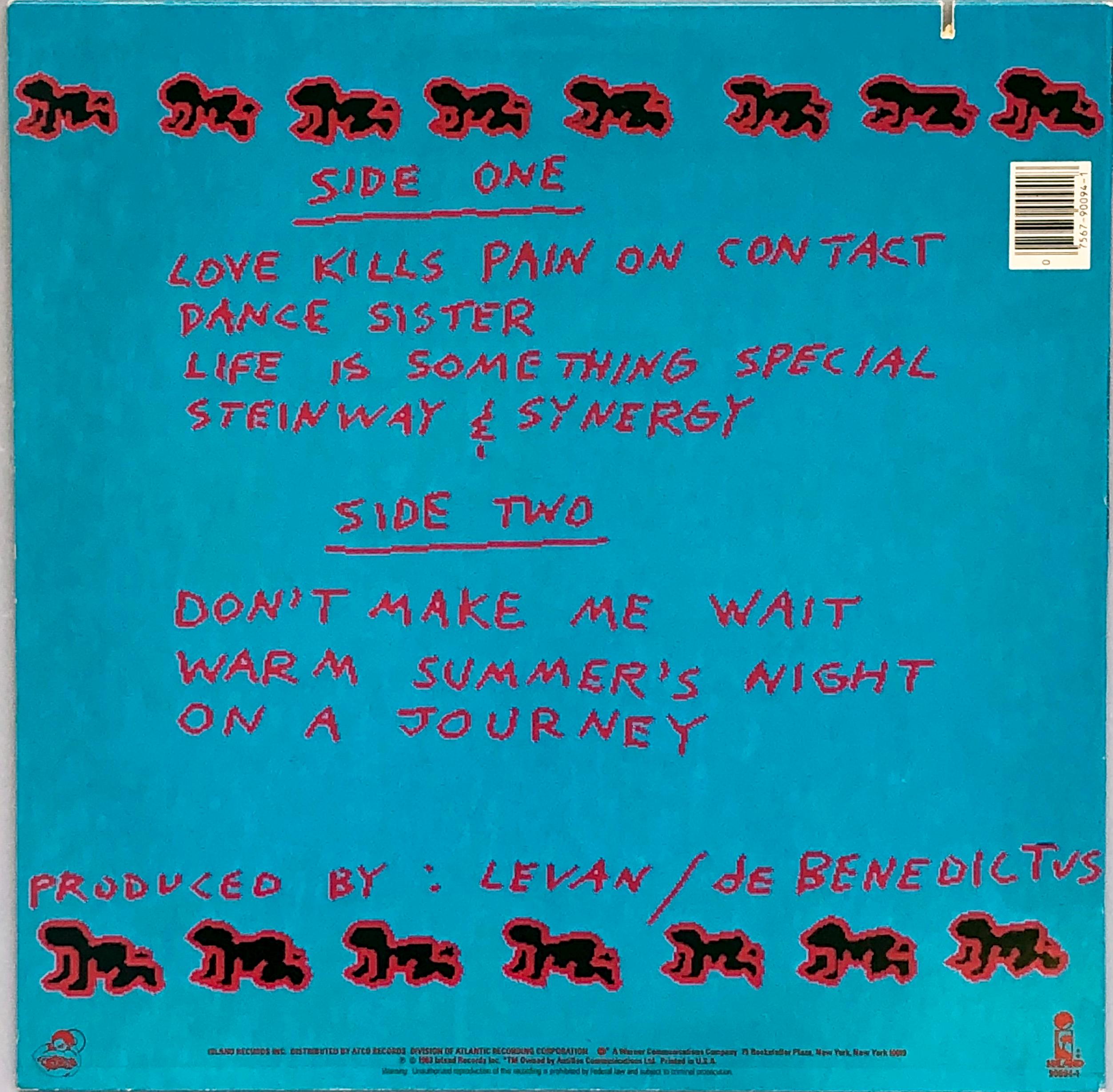 Original Keith Haring Album Cover Art 1