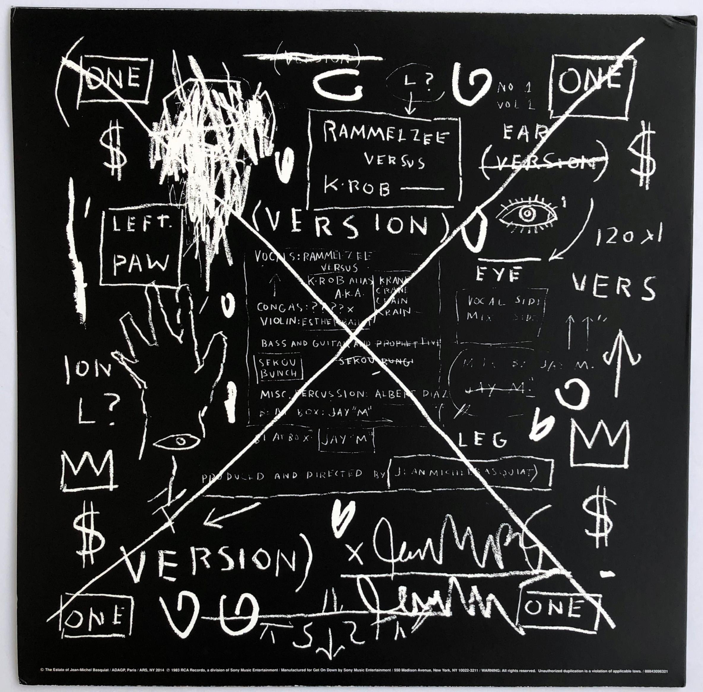 Basquiat Beat Bop Record Art 1
