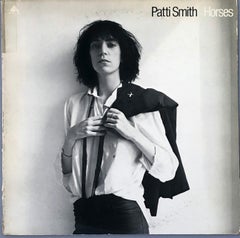 Patti Smith Horses Vinyl Record 1st Pressing (photo by Robert Mapplethorpe)