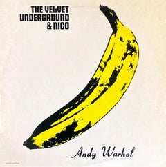 Vintage Warhol Banana Cover: Nico & The Velvet Underground Vinyl Record