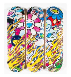 Vintage Takashi Murakami Skateboard Decks (set of 3)  