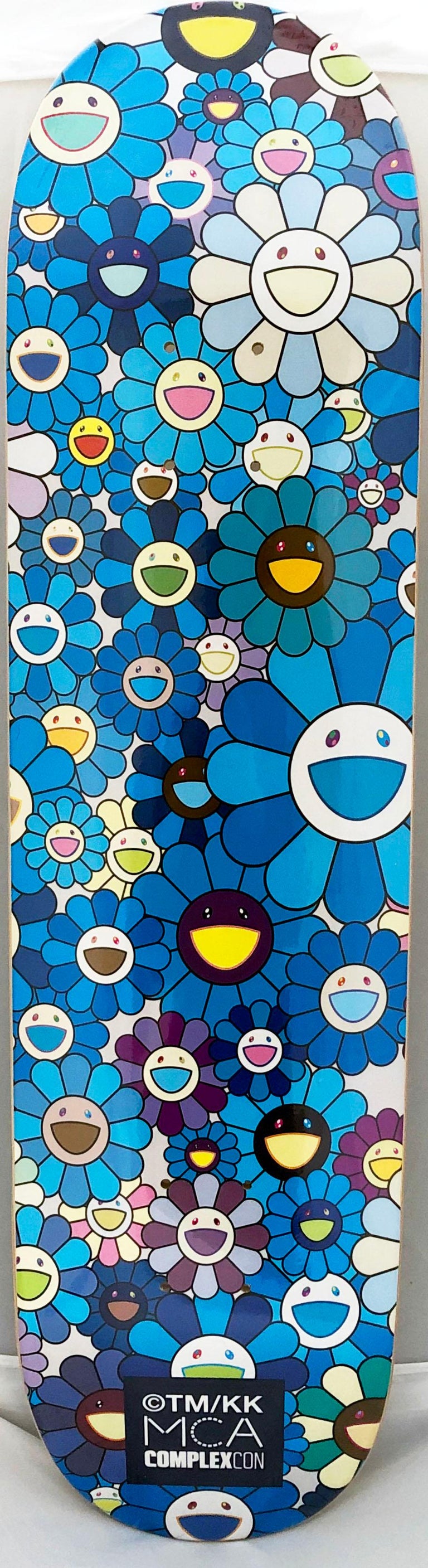 Takashi Murakami - Murakami Flowers Skateboard Deck at 1stdibs