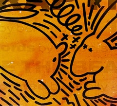 Keith Haring Futura 2000 vinyl record art (1980s graffiti art) 