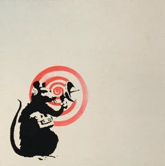 Banksy Radar Rat Dirty Funker Record Art 