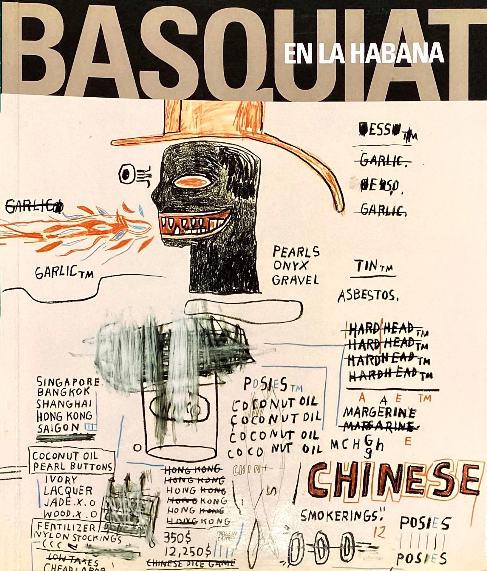 Basquiat En La Habana catalog (Basquiat Navarra catalog Havana) - Art by after Jean-Michel Basquiat