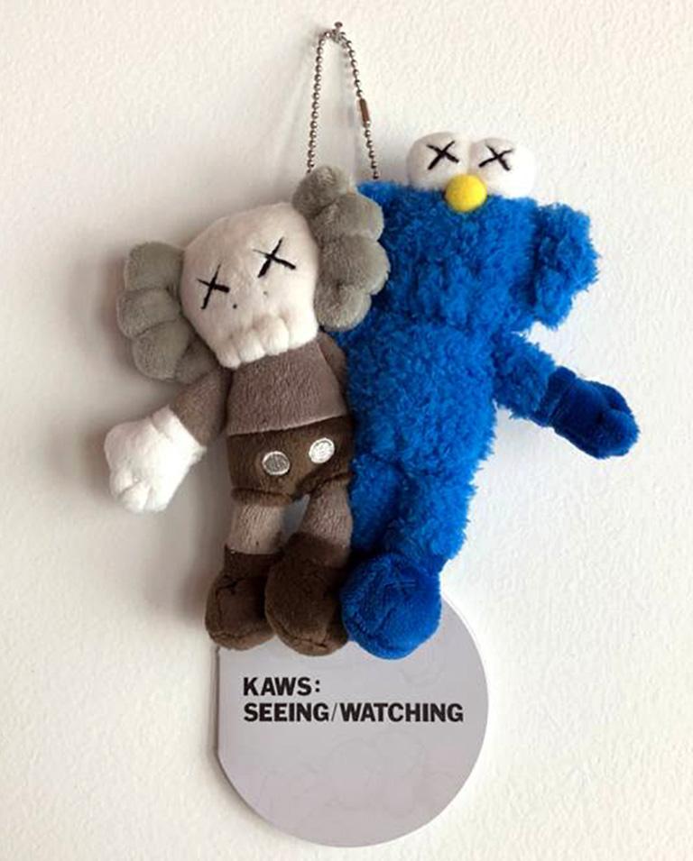 KAWS KAWS Seeing/Watching keychain (KAWS plush) at 1stDibs