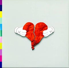 KAWS Record Art 2008 (Kanye West 808s and Heartbreak 1er pressage)