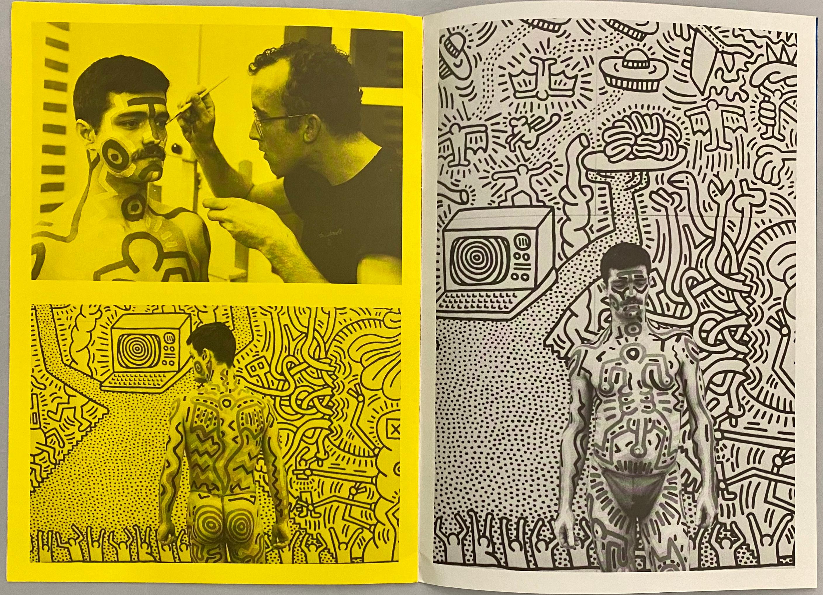 Original Keith Haring at Paul Maenz Catalog, 1984. First edition:

Rare vintage catalog produced during Keith Haring’s lifetime. A 1984 show which marked Haring’s 1st solo exhibition in Germany. Beautifully illustrated; very nice condition. Quite