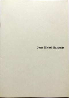 Basquiat Tokyo exhibit catalog 1987 (Basquiat PS Gallery 1987)