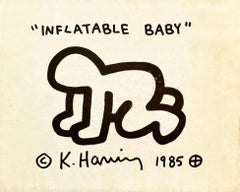 Keith Haring Inflatable Baby Haring Pop Shop 1985