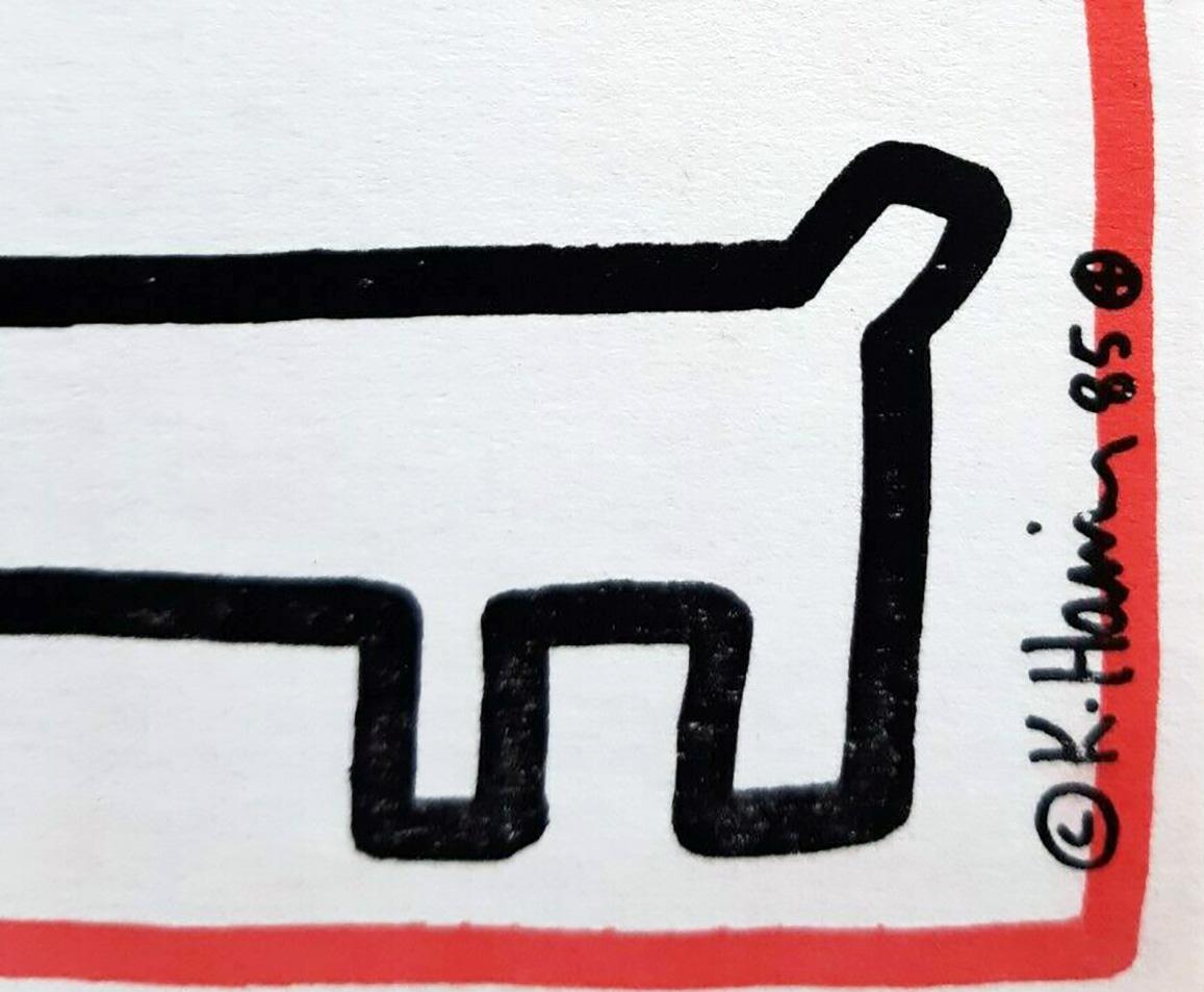 Keith Haring Club DV8 (announcement) 1
