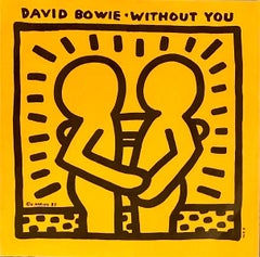 Keith Haring David Bowie Vinyl Record Art (Keith Haring album art)