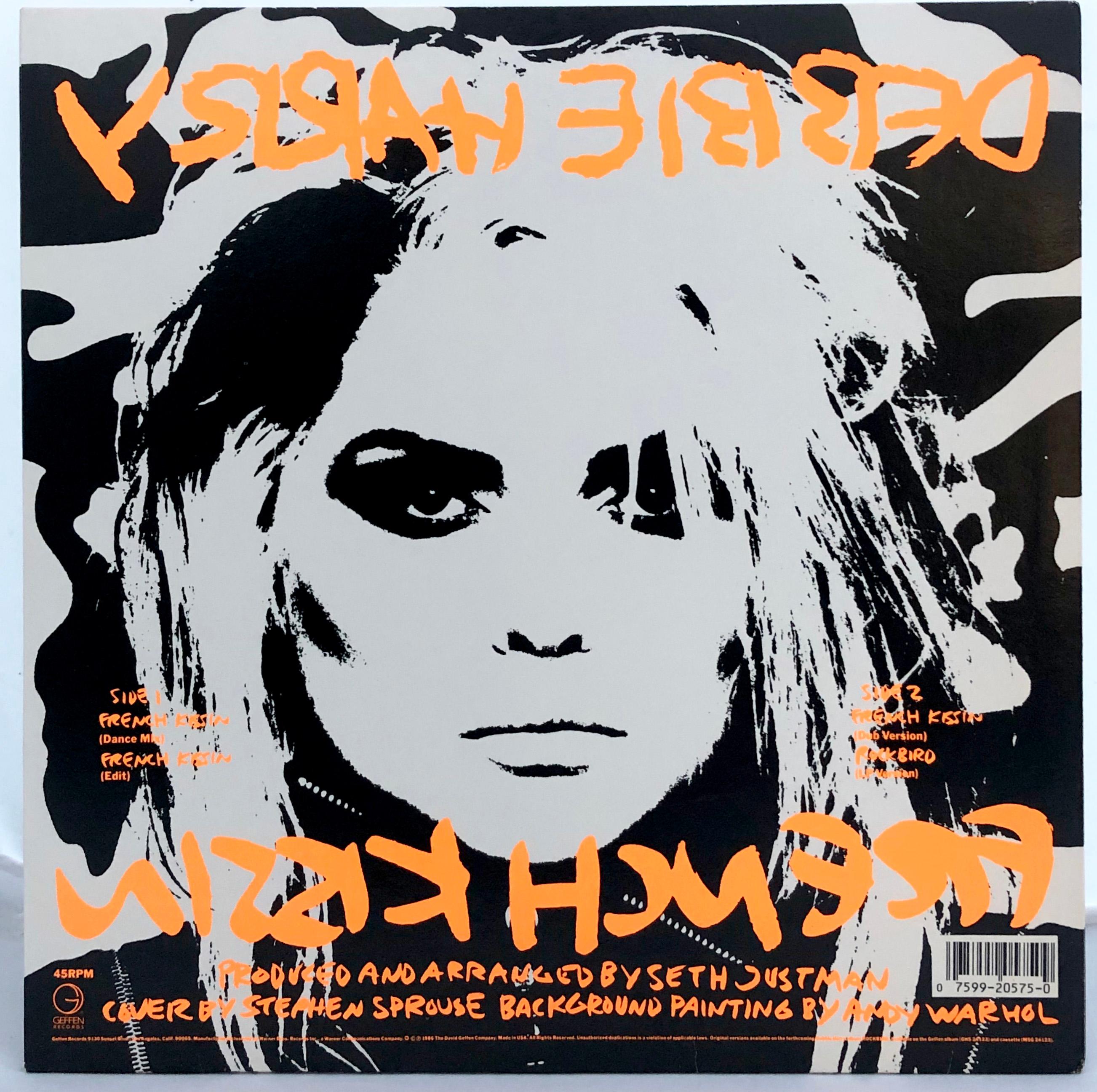 Original Andy Warhol Record Cover Art (Warhol Debbie Harry)  2