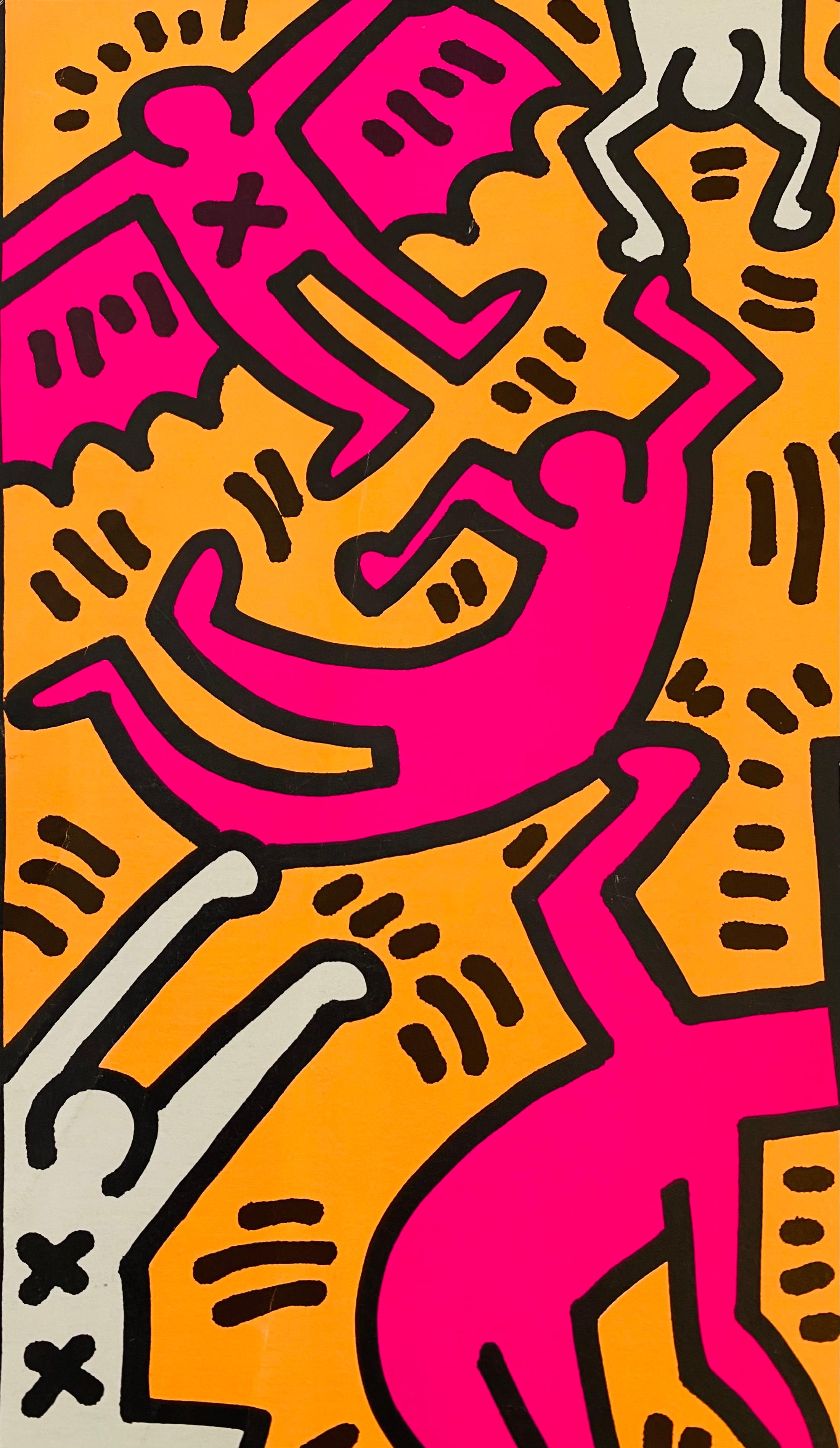 Keith Haring New Music Distribution Service catalog, 1986 (vintage Keith Haring) 1