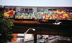 Dondi, Zephyr, Charlie Ahearn, photographie de graffiti « Heroin Kills » : Bronx, NY 1981 