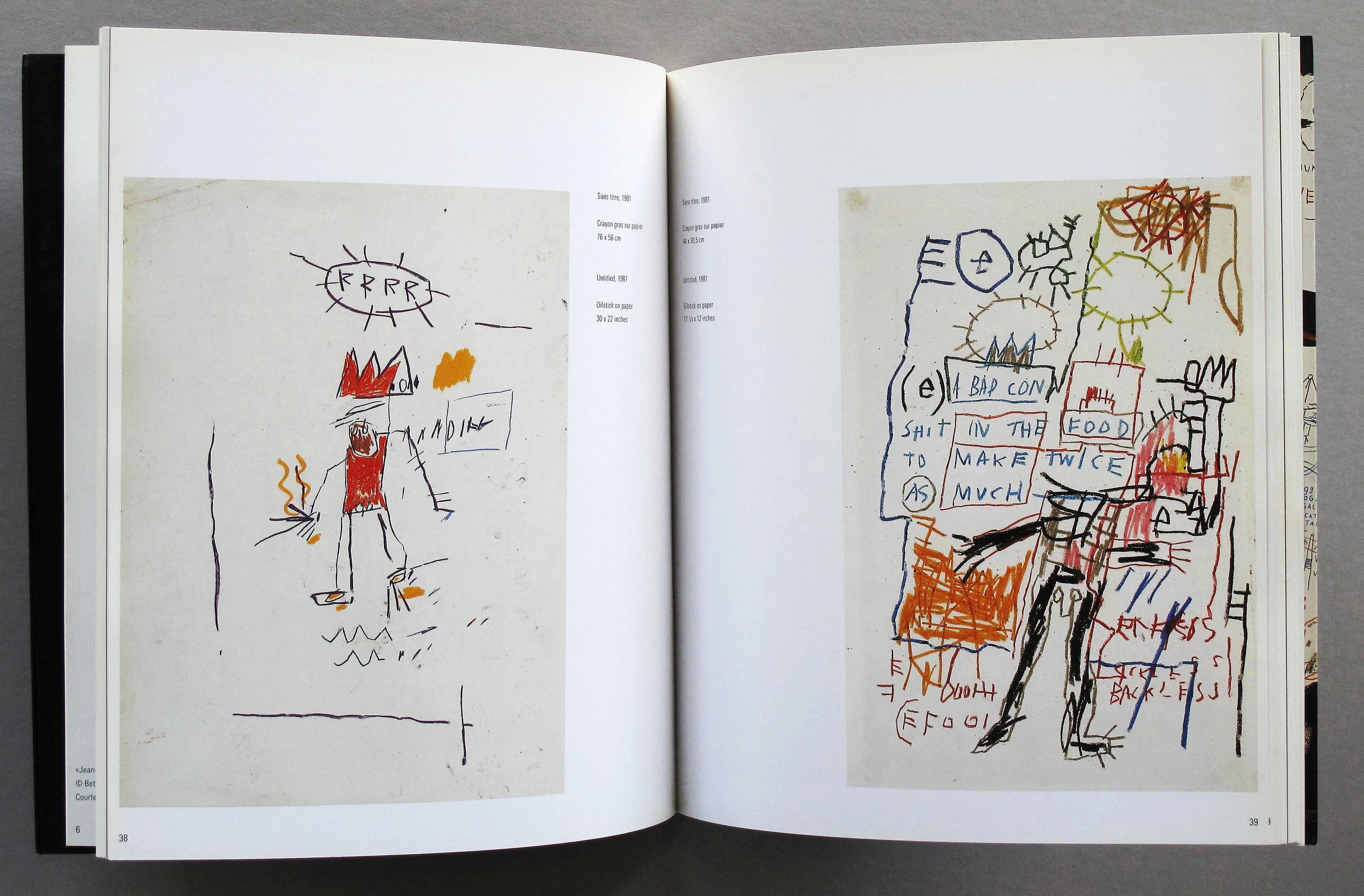 Basquiat Works on Paper Catalog - Pop Art Art by after Jean-Michel Basquiat
