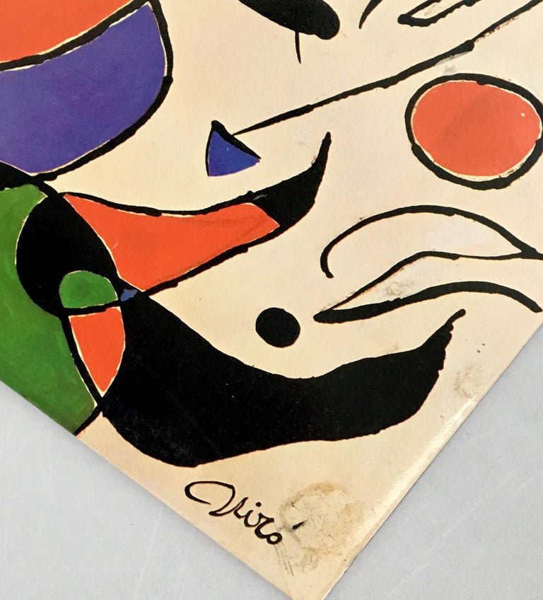 Joan Miró Vinyl Record Art  1