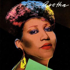 Vintage Warhol Aretha Franklin Vinyl Record Art (unopened/sealed)