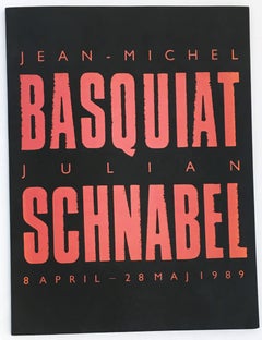 Basquiat Julian Schnabel 1980s exhibition catalog 