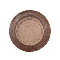 Untitled Red "Sara Series Platter"