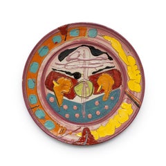 Untitled Red "Sara Series Platter"